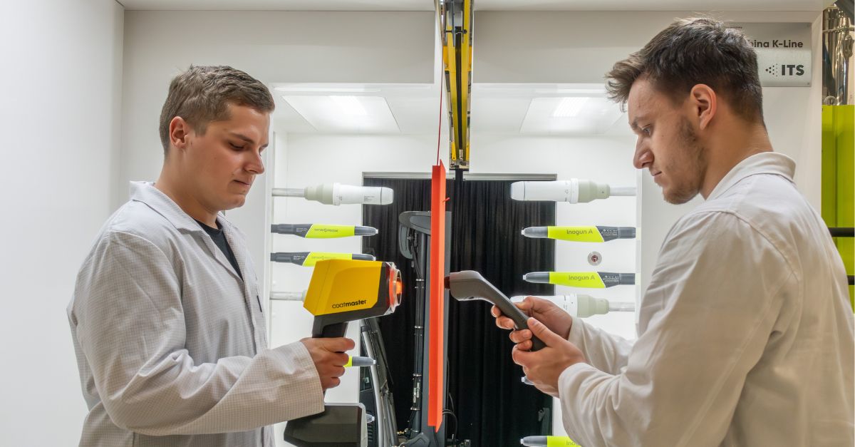 Jak měřit tloušťku práškové barvy ještě před vypálením a snížit náklady lakovny